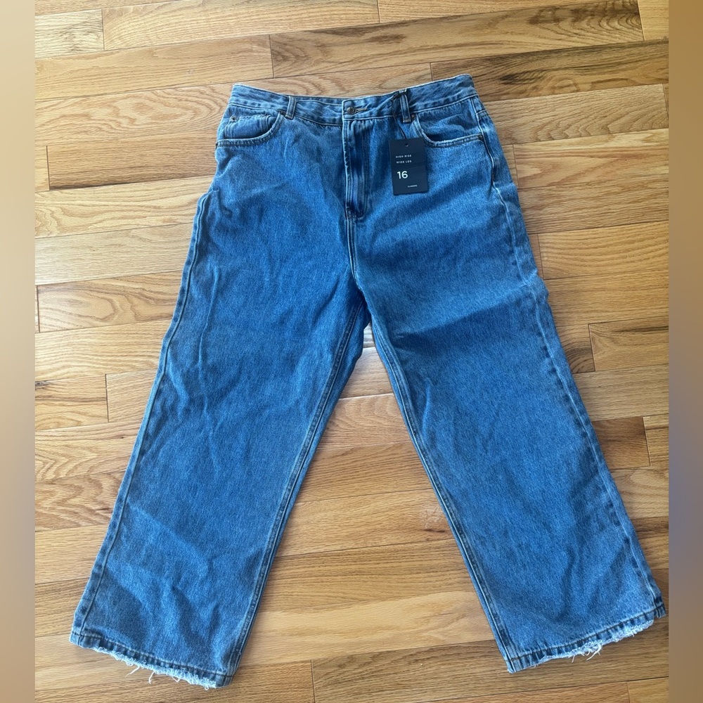 NEW GLASSONS new blue jeans
